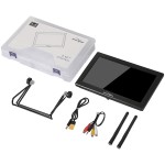 Original Hawkeye Little Pilot X Monitor DVR 4.9G 5.8G 60CH 10.2inch 1000lux Dual 1024x600 NTSC/PAL RC Racing UAV Parts